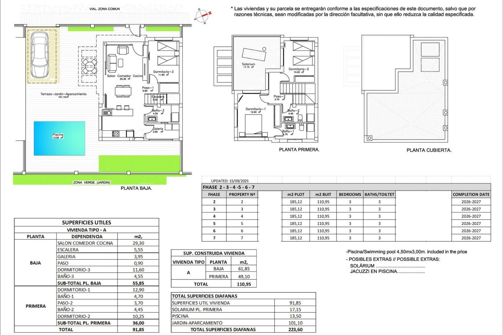 Obra nueva - Villa -
Los Montesinos