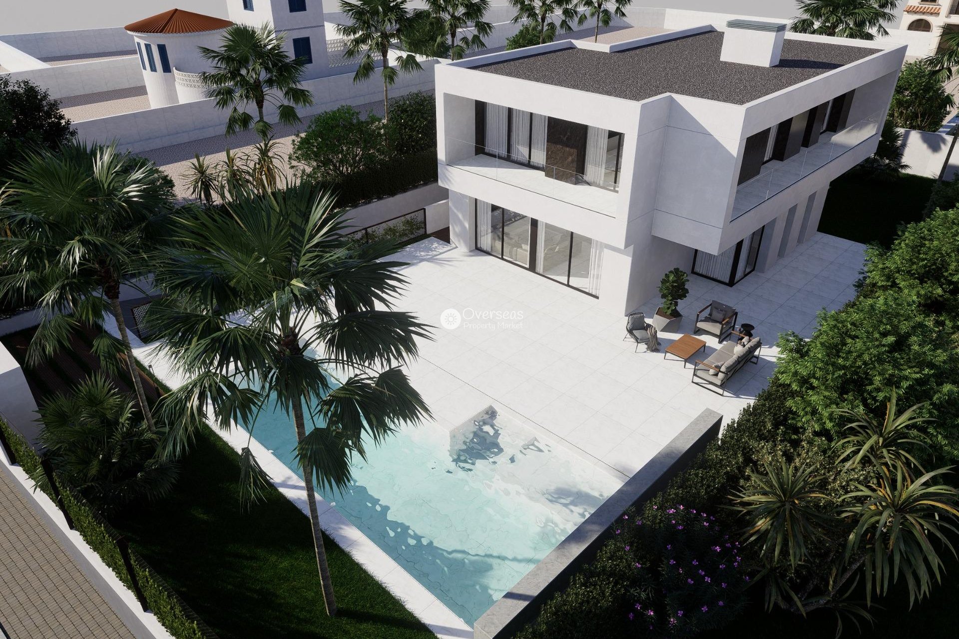 Obra nueva - Villa -
Orihuela Costa