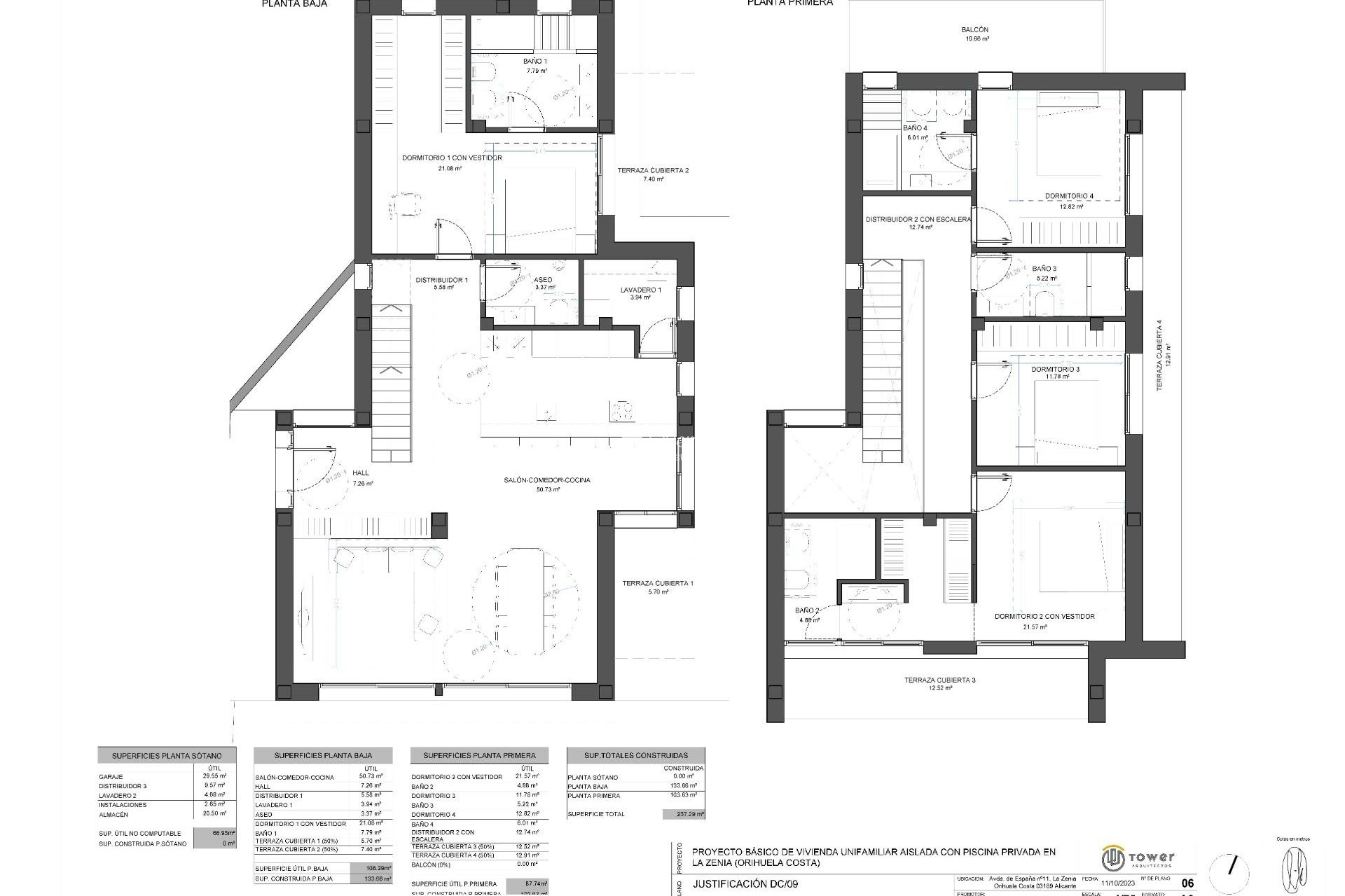 Obra nueva - Villa -
Orihuela Costa