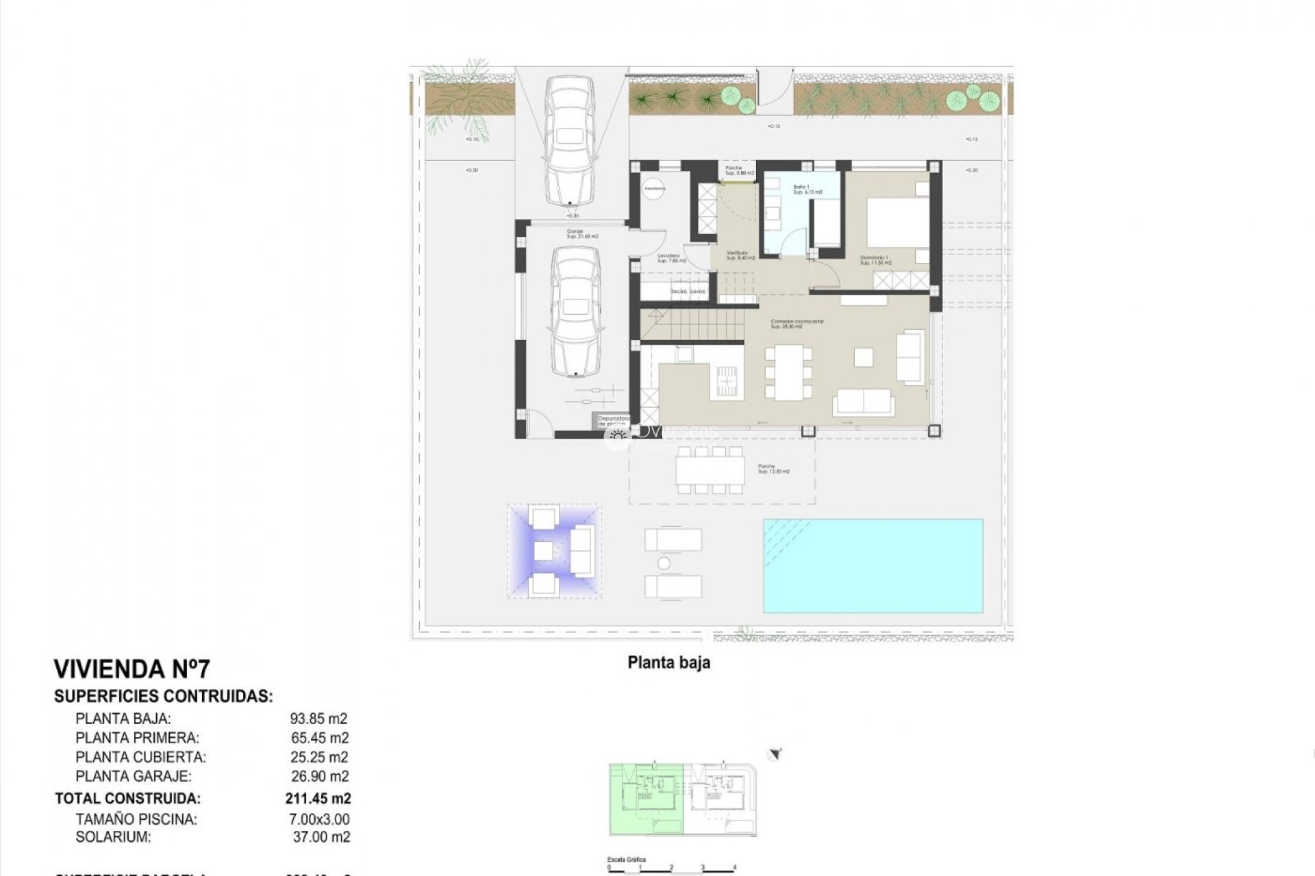 Obra nueva - Villa -
Pilar de la Horadada - Las Higuericas