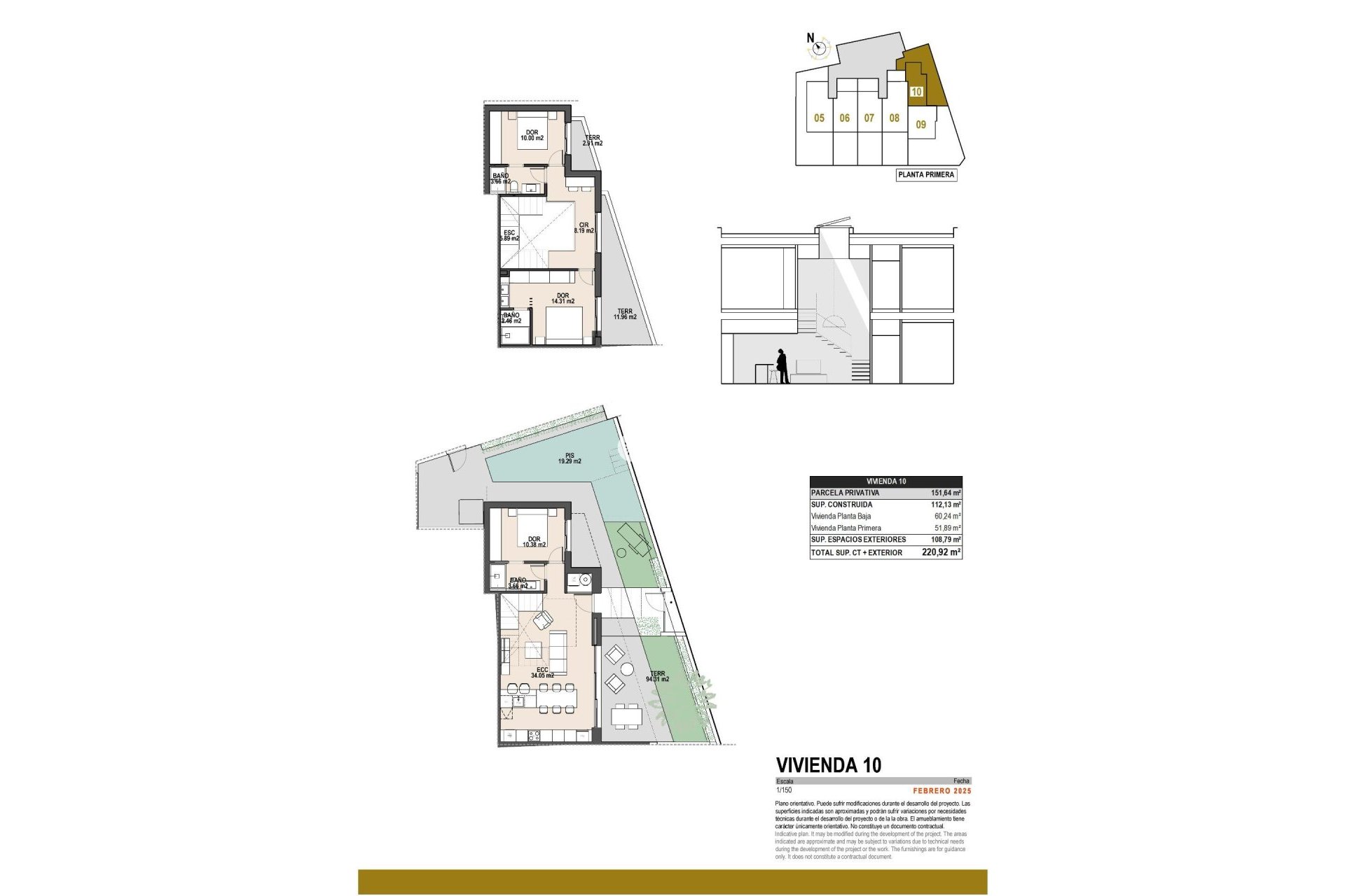 Obra nueva - Villa -
Pilar de la Horadada - parques de Andromeda