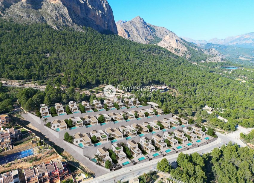 Obra nueva - Villa -
Polop - Polop Hills