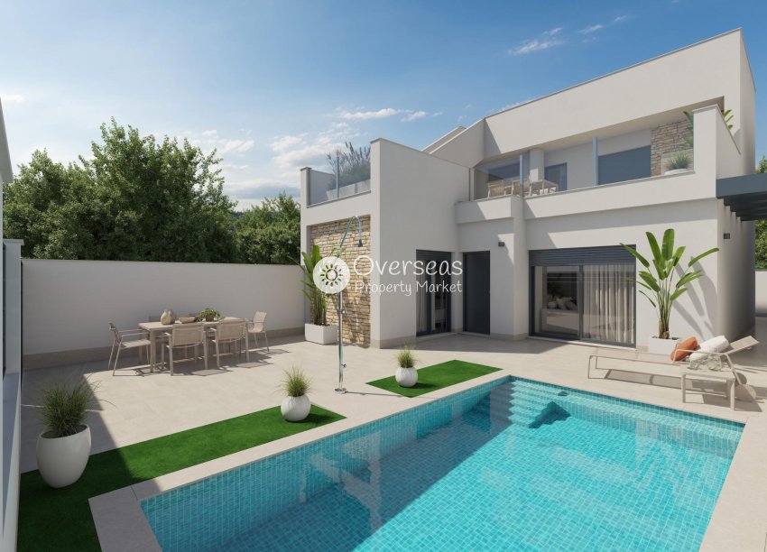 Obra nueva - Villa -
San Javier - Roda Golf