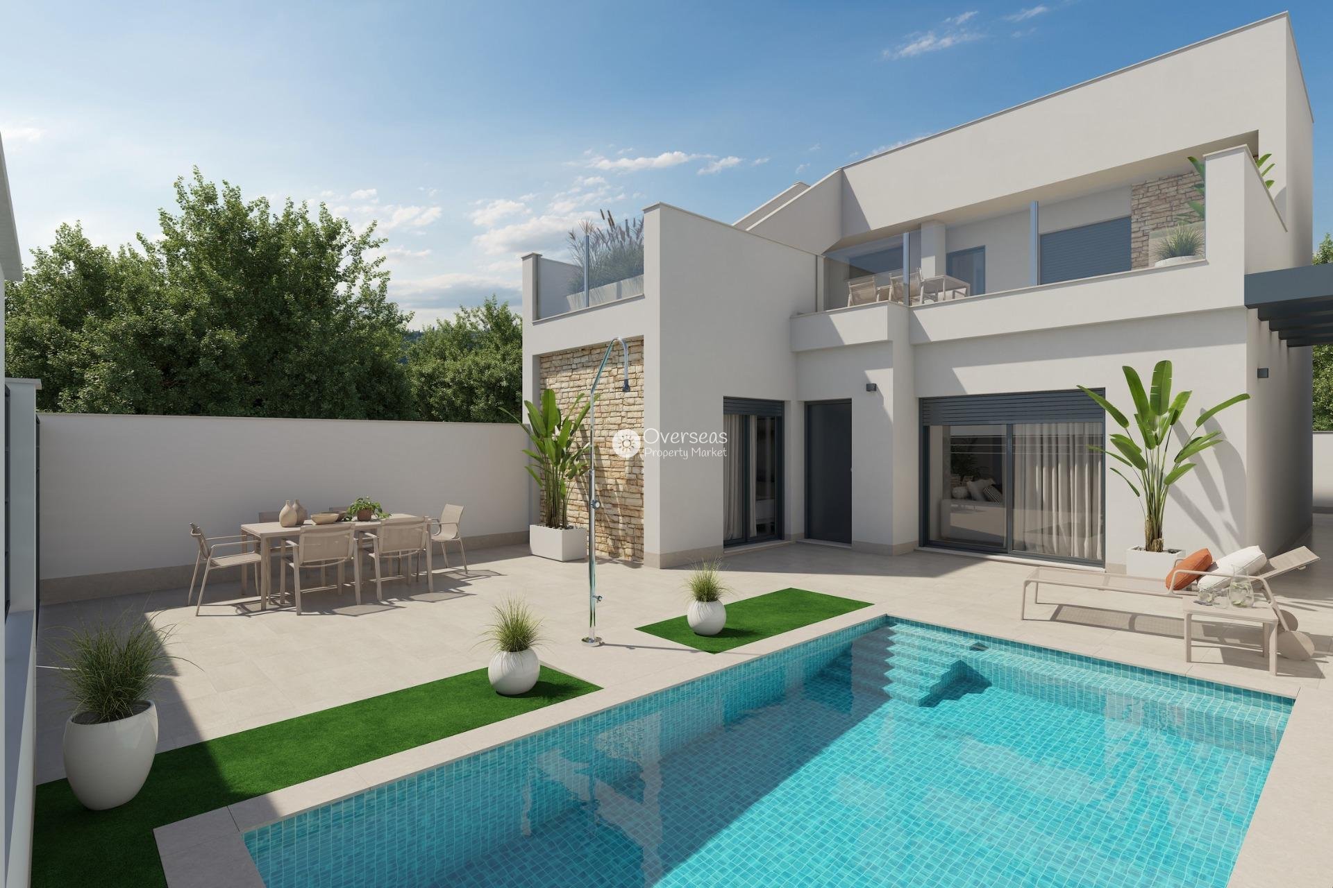 Obra nueva - Villa -
San Javier - Roda Golf