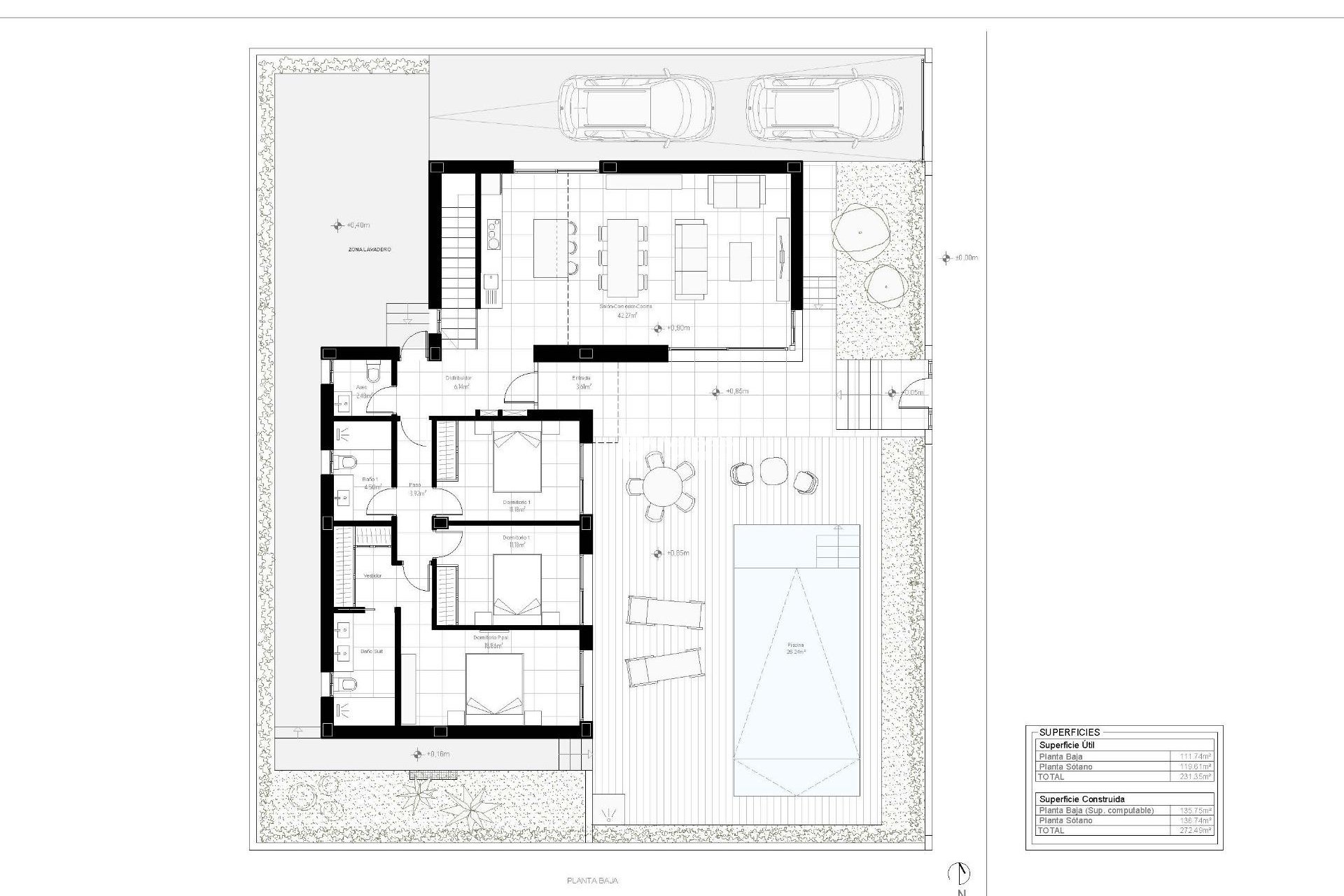 Obra nueva - Villa -
Torre Pacheco