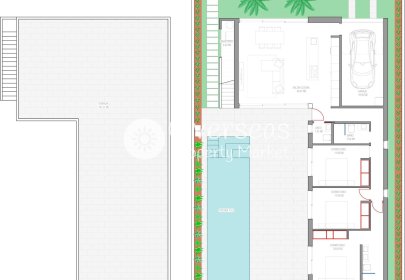 Obra nueva - Villa -
Los Alcazares - Serena Golf