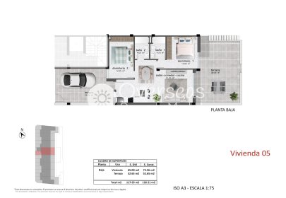 Obra nueva - Bungalow -
Pilar de la Horadada - pueblo