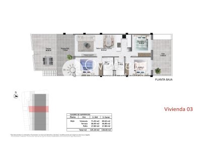 Nieuwbouw Woningen - Bungalow -
Pilar de la Horadada - pueblo