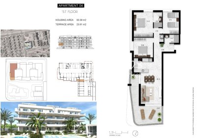 Neue Gebäude - Wohnung -
Orihuela Costa - Lomas de Cabo Roig