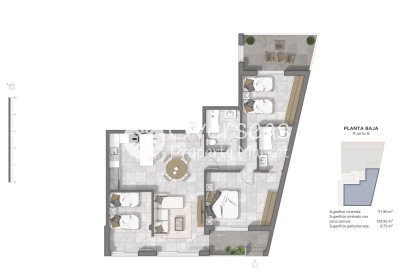Neue Gebäude - Wohnung -
Guardamar del Segura - Pueblo