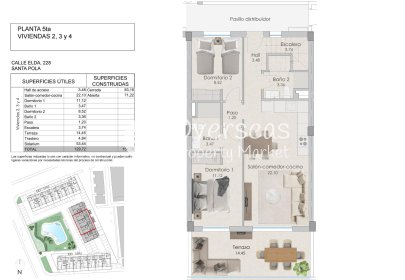 Nouvelle construction - Attique -
Santa Pola - Playa Tamarit