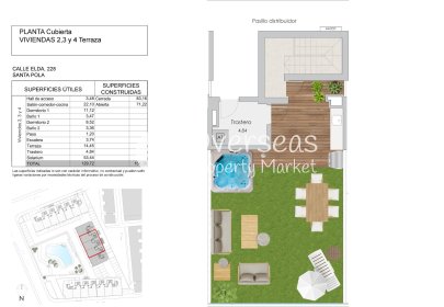 Nouvelle construction - Attique -
Santa Pola - Playa Tamarit