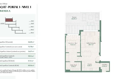 Nouvelle construction - Attique -
Mijas - La Noria Golf