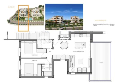 New Build - Apartment / flat -
Fuente Alamo - Hacienda del Alamo