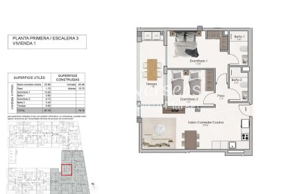 Obra nueva - Apartamento / piso -
Santa Pola - Estacion de autobuses