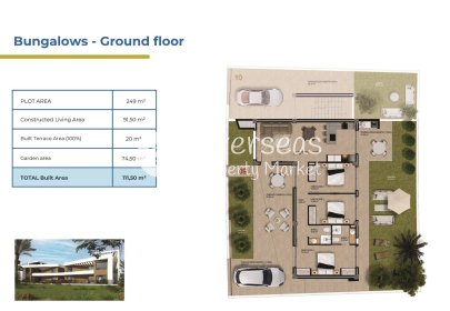 Nieuwbouw Woningen - Bungalow -
Orihuela Costa - La Ciñuelica