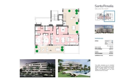 Neue Gebäude - Penthouse -
Torre Pacheco - Santa Rosalia Lake And Life Resort