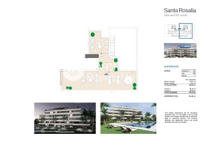Neue Gebäude - Penthouse -
Torre Pacheco - Santa Rosalia Lake And Life Resort