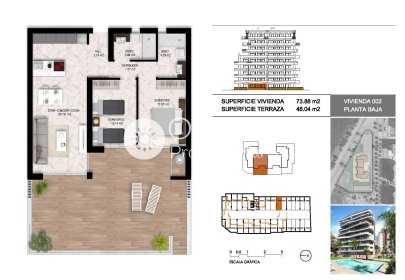 Neue Gebäude - Wohnung -
Guardamar del Segura - Puerto