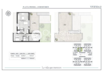 Nowy budynek - Bungalow -
Alhama De Murcia - Condado De Alhama