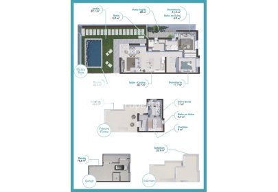 Nowy budynek - Villa -
Los Alcazares - Torre del Rame
