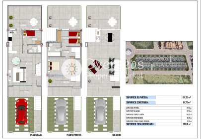 Obra nueva - Adosado -
Cox