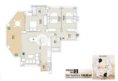 Obra nueva - Apartamento / piso -
La Manga del Mar Menor