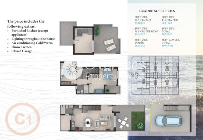 Obra nueva - Adosado -
La Manga del Mar Menor