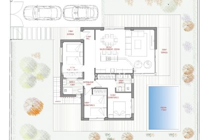 Obra nueva - Villa -
Polop