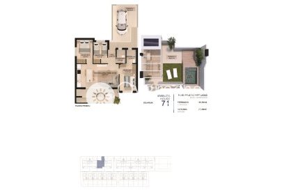 Nowy budynek - Top Floor Bungalow -
Pilar de La Horadada