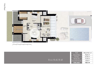 Obra nueva - Adosado -
Dolores