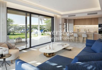 Obra nueva - Ground floor apartment -
Mijas