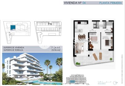 Obra nueva - Apartamento / piso -
Pilar de La Horadada