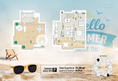 Obra nueva - Ático -
La Manga del Mar Menor