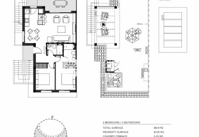 Nowy budynek - Top Floor Bungalow -
Rojales