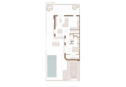 Nowy budynek - Semidetached -
Daya Nueva