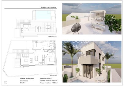 Obra nueva - Top Floor Bungalow -
Pilar de La Horadada