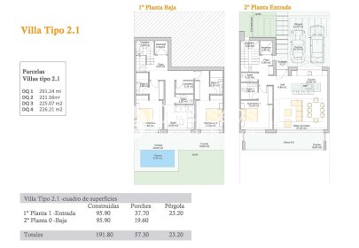 Obra nueva - Adosado -
Casares