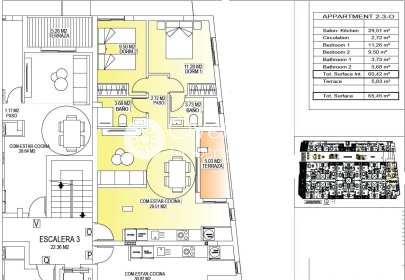 Neue Gebäude - Penthouse -
San Miguel de Salinas