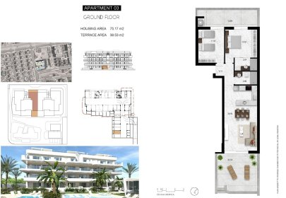 Obra nueva - Ground floor apartment -
Orihuela Costa
