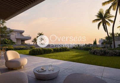 Obra nueva - Ground floor apartment -
Mijas