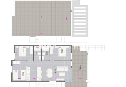 Nowy budynek - Top Floor Bungalow -
Pilar de La Horadada