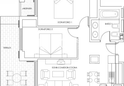 Nowy budynek - Ground floor apartment -
Vera