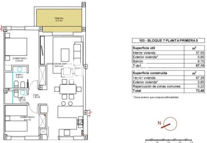 Obra nueva - Apartamento / piso -
Vera