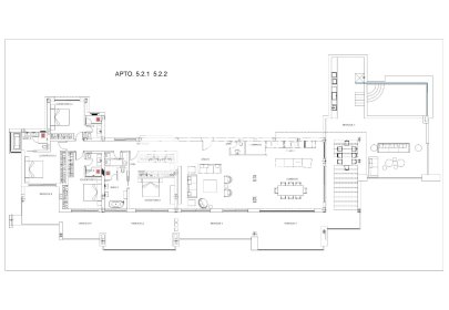Neue Gebäude - Wohnung -
Ojen