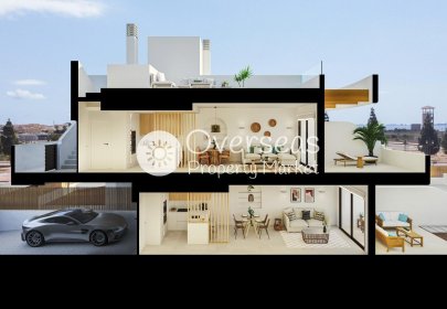 New Build - Apartment / flat -
Los Alcazares - Torre del Rame