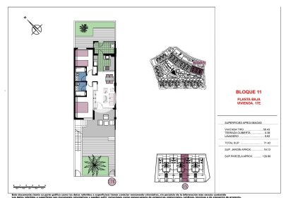 Neue Gebäude - Bungalow -
Pilar de la Horadada - Mil Palmeras