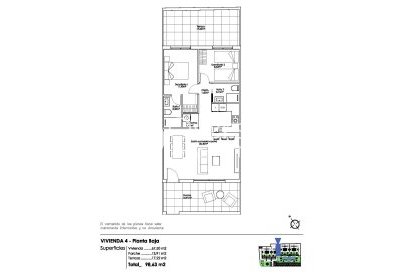 New Build - Bungalow -
Pilar de la Horadada - Parque Ramon eugenio Escudero