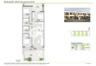 Neue Gebäude - Bungalow -
Alhama De Murcia - Condado De Alhama