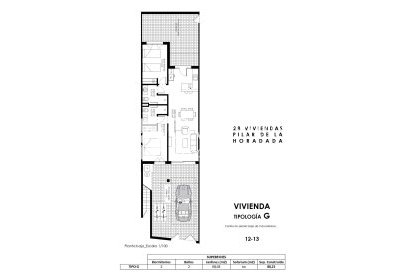 New Build - Bungalow -
Pilar de la Horadada - pueblo